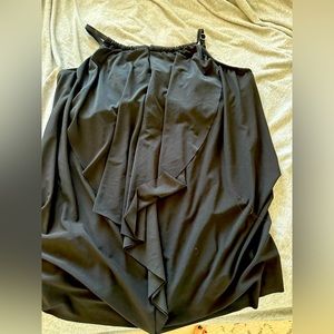 Miraclesuit Black Keyhole Tankini Top